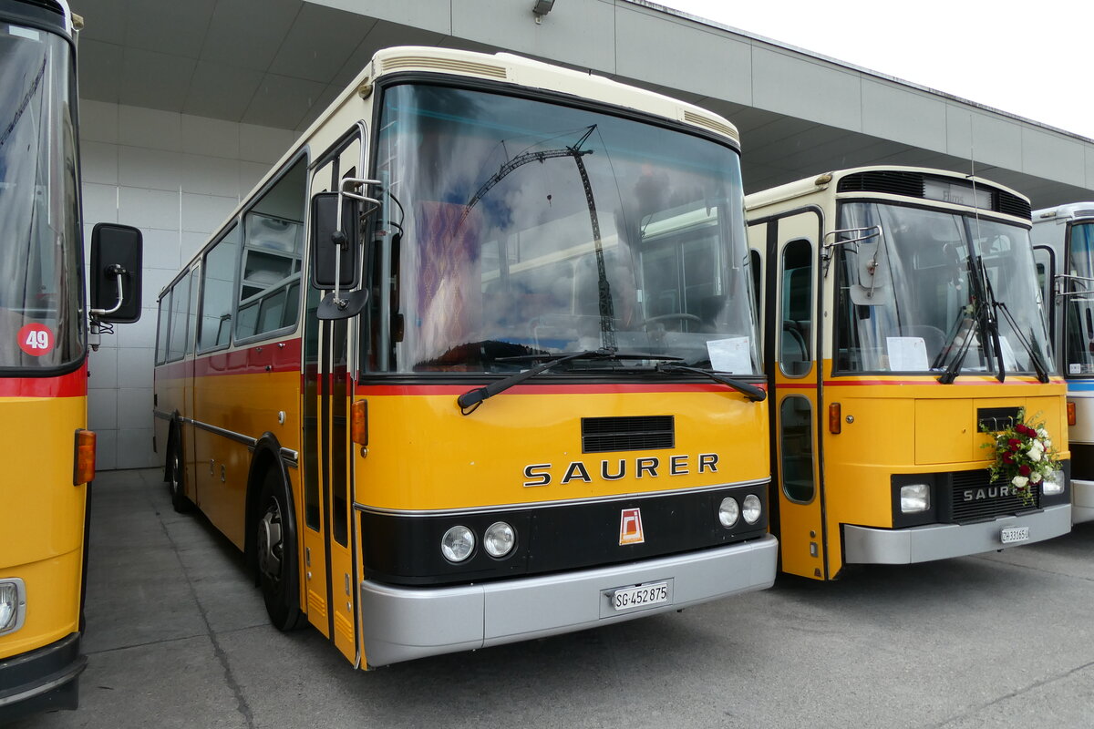 (279'756) - Stolz, Niederbren - SG 452'875 - Saurer/R&J (ex Soltermann, Bichwil; ex Ziegler, Pratteln; ex Tanner, Bubendorf; ex Schnider, Schpfheim) am 30. August 2025 in Oberkirch, CAMPUS Sursee