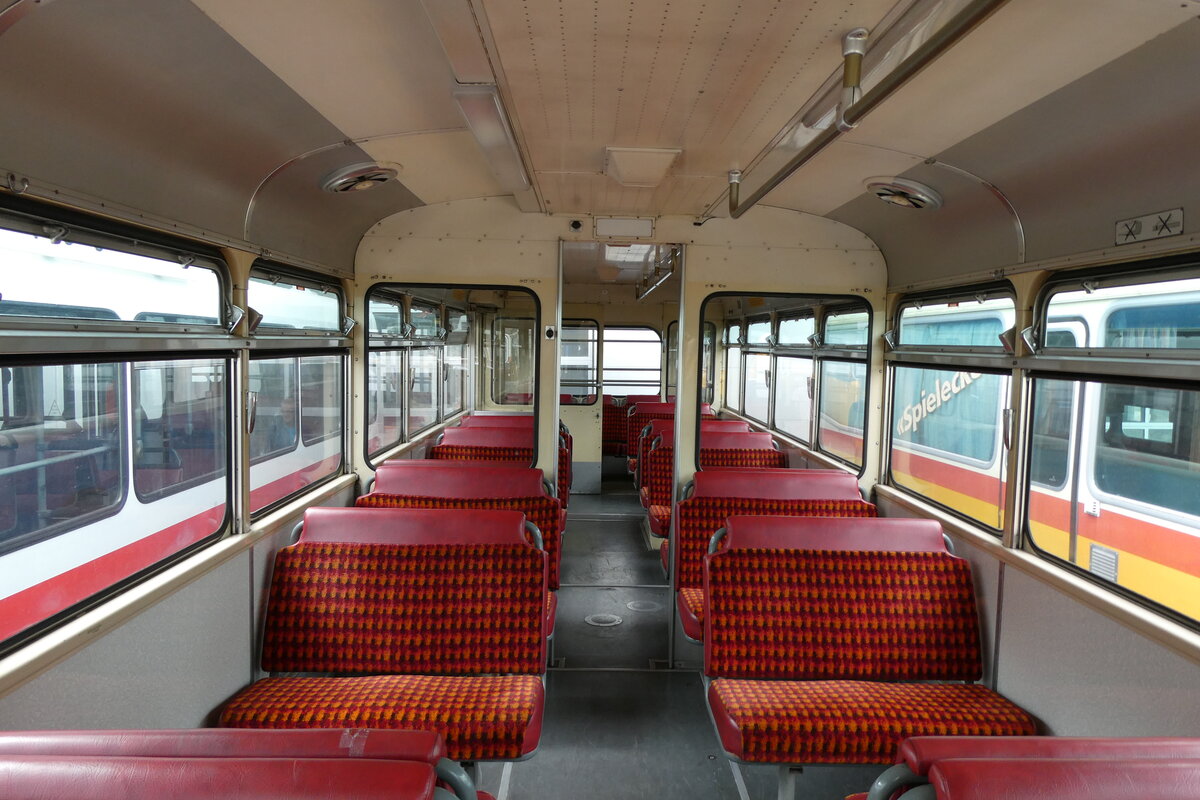 (279'769) - ZVB Zug - Nr. 113/ZG 3380 - Saurer/Saurer (ex Nr. 13) am 30. August 2025 in Oberkirch, CAMPUS Sursee (Innenaufnahme)