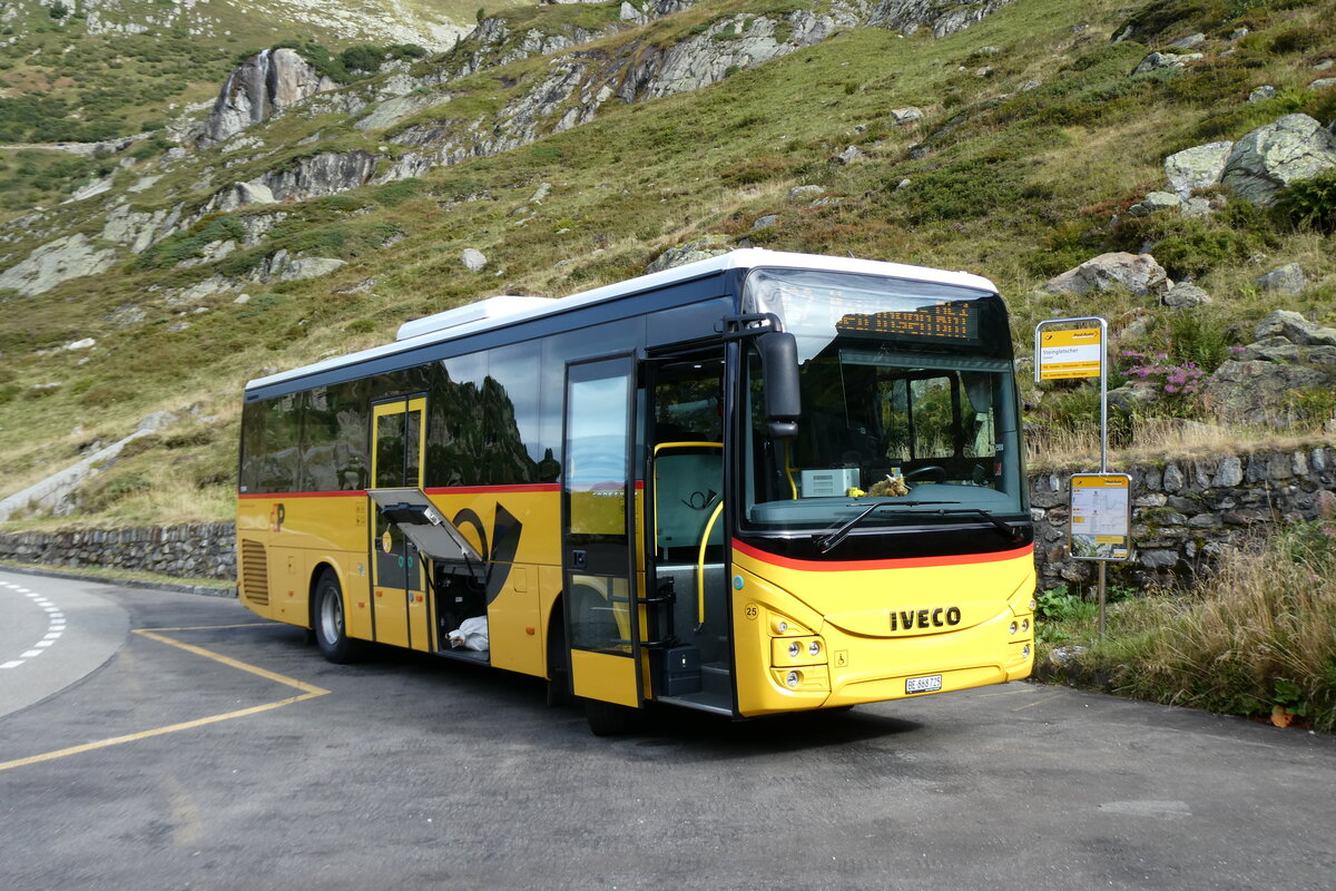 (279'833) - Flck, Brienz - Nr. 25/BE 868'725/PID 11'594 - Iveco am 3. September 2025 in Susten, Steingletscher