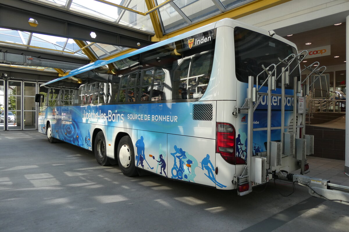 (279'946) - LBB Susten - Nr. 2/VS 38'002 - Setra am 6. September 2025 in Leukerbad, Busbahnhof