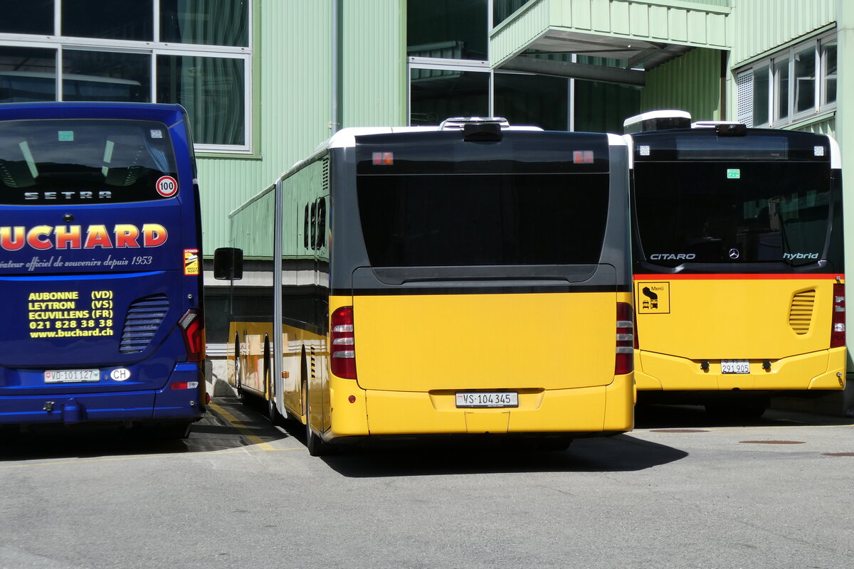 (279'982) - Buchard, Leytron - VS 104'345/PID 5421 - Mercedes am 6. September 2025 in Leytron, Garage