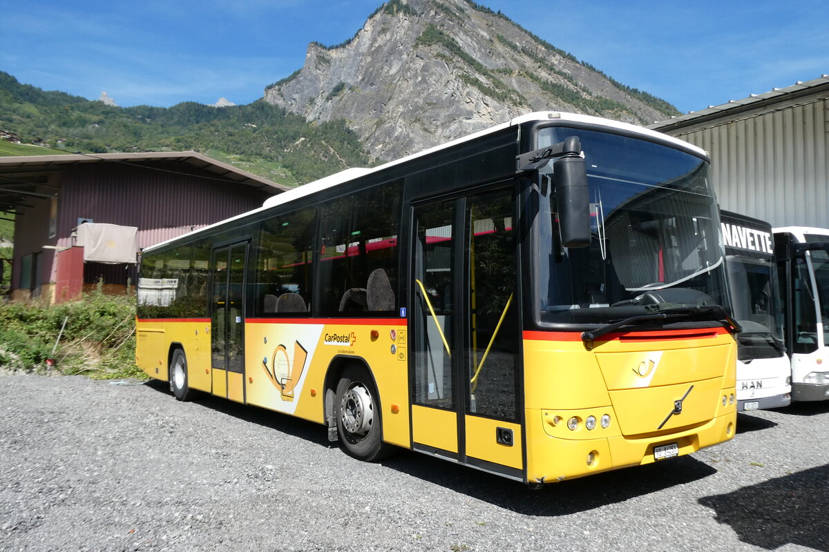 (279'985) - Buchard, Leytron - VS 84'256/PID 5394 - Volvo (ex VS 291'905) am 6. September 2025 in Leytron, Garage