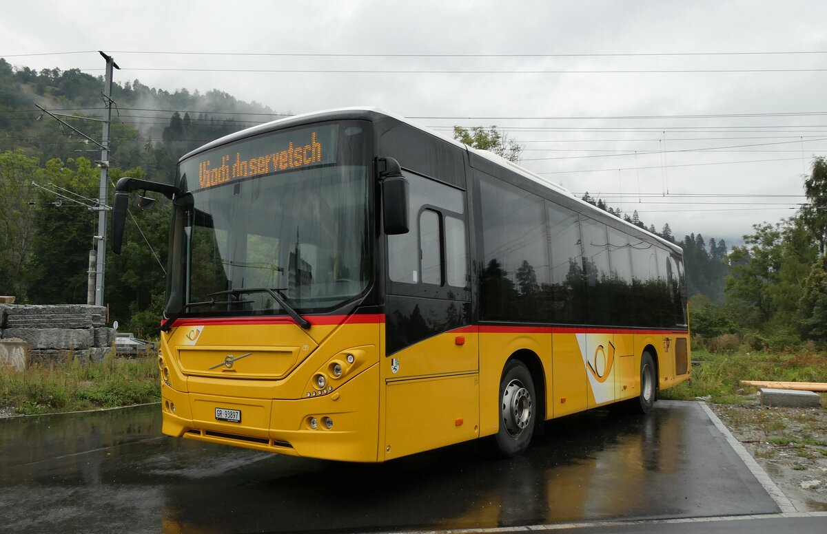 (280'092) - PostAuto Graubnden - GR 93'897/PID 11'240 - Volvo (ex Nr. 13; ex Fontana Nr. 13; ex Bundi, Disentis