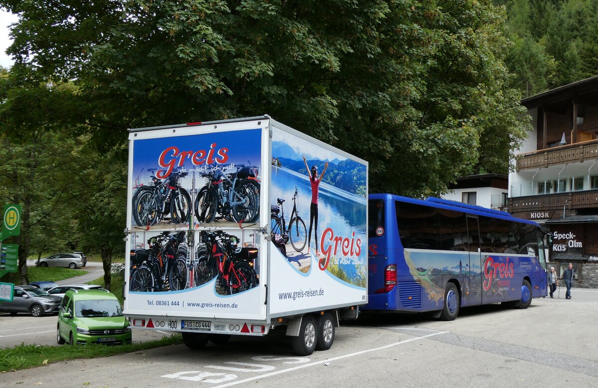 (280'493) - Aus Deutschland: Greis, Nesselwang - FS-CG 444 - Lau Veloanhnger am 17. September 2025 in Eng, Eng Alm