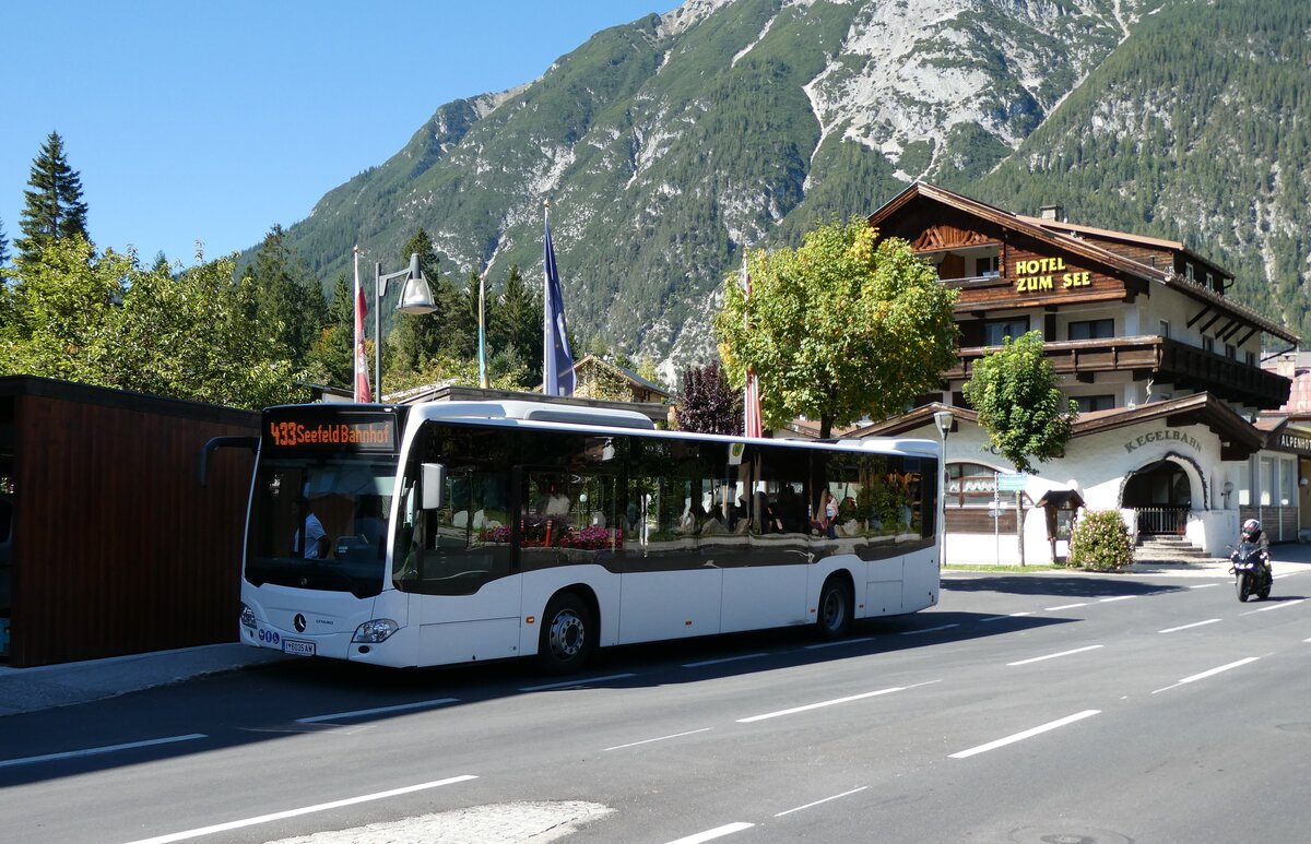 (280'613) - Breuss, Rankweil - I 6035 AW - Mercedes am 20. September 2025 in Leutasch, Weidach Zentrum