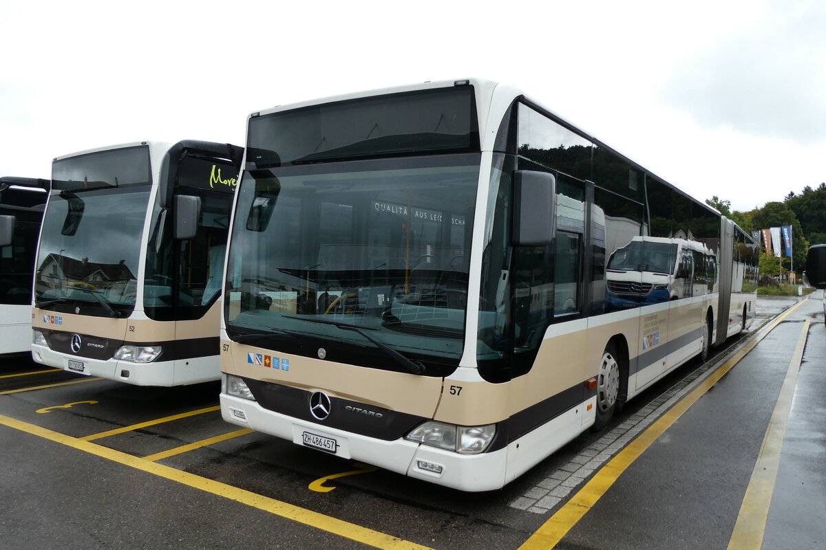 (280'755) - AZZK Zollikon - Nr. 57/ZH 486'457 - Mercedes am 27. September 2025 in Winterthur, Daimler Buses