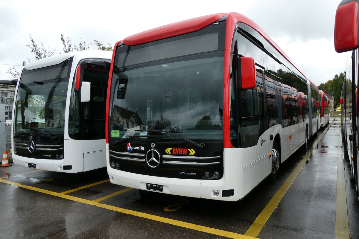 (280'771) - RVBW Wettingen - (145'907) - eMercedes am 27. September 2025 in Winterthur, Daimler Buses