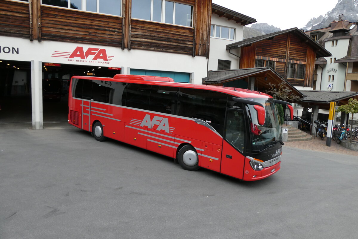 (280'934) - AFA Adelboden - Nr. 26/BE 26'708 - Setra am 3. Oktober 2025 in Adelboden, Busstation