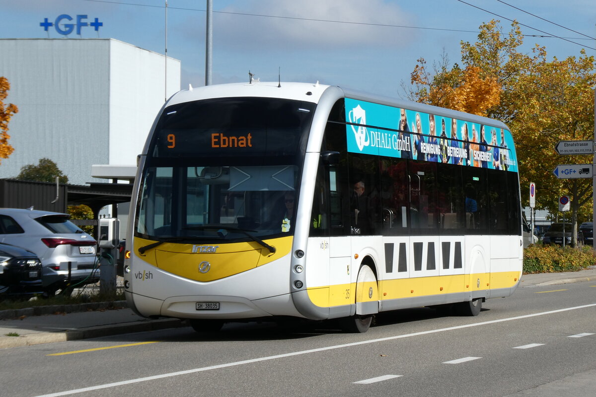 (281'120) - VBSH Schaffhausen - Nr. 35/SH 38'035 - eIrizar am 10. Oktober 2025 in Schaffhausen, Ebnat