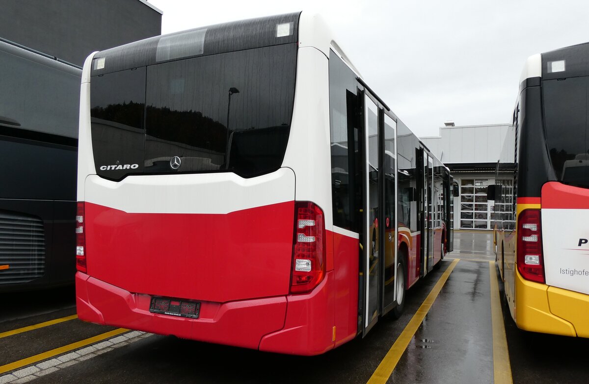 (281'814) - PostAuto Ostschweiz - PID 12'413 - Mercedes (ex Wiener Linien, A-Wien Nr. 8153) am 25. Oktober 2025 in Winterthur, Daimler Buses 