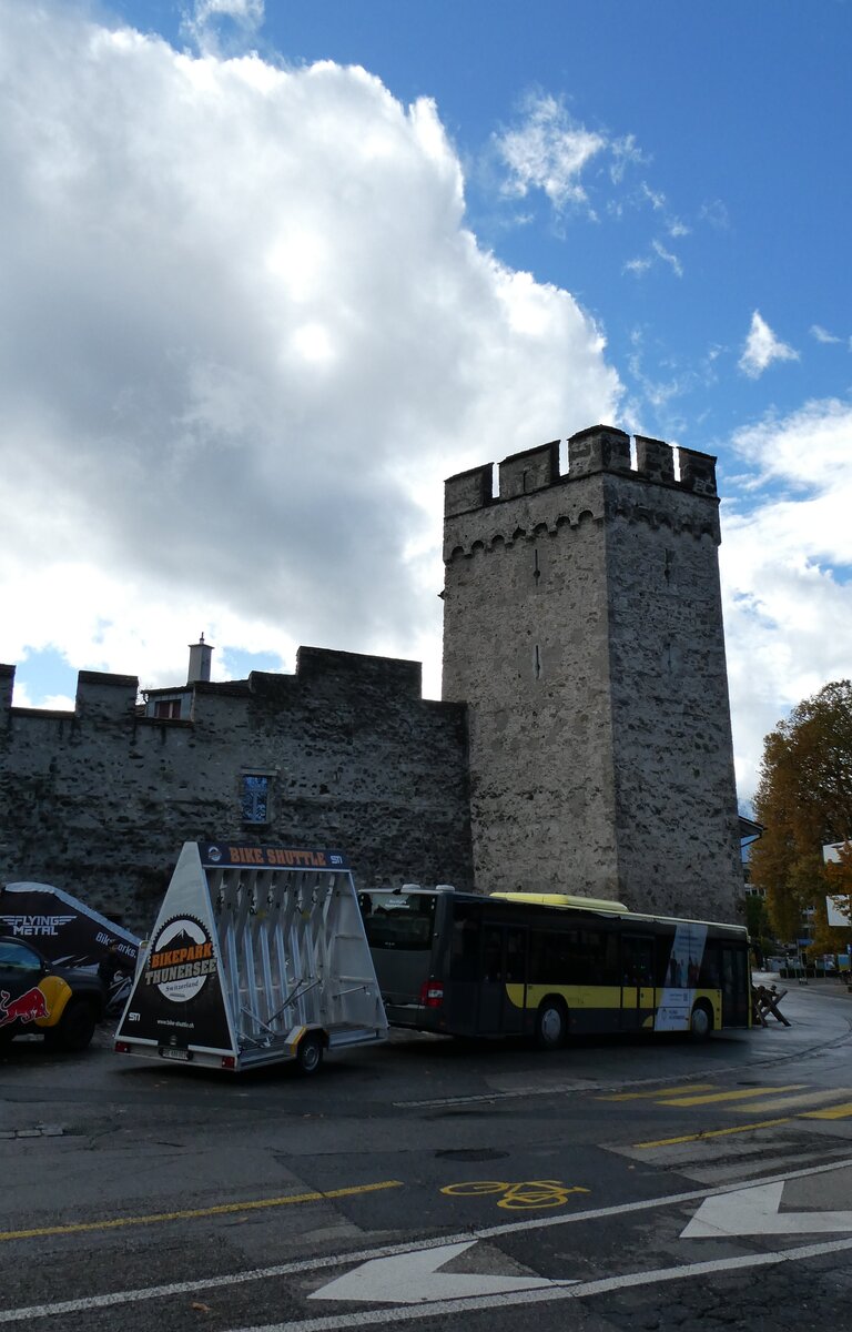 (281'837) - STI Thun - Nr. 153/BE 801'153 - MAN am 26. Oktober 2025 in Thun, Berntorplatz