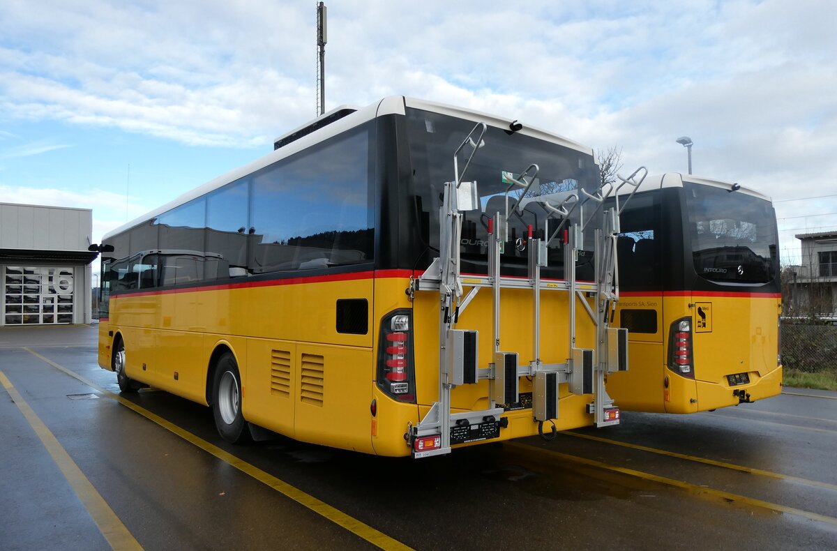 (282'631) - PostAuto Wallis - PID 12'365 - Mercedes am 29. November 2025 in Winterthur, Daimler Buses