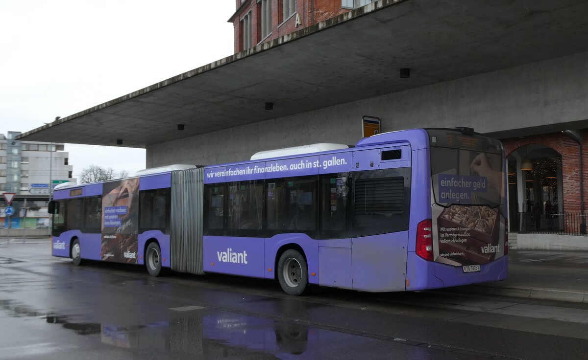 (282'793) - Eurobus, Arbon - Nr. 16/TG 5826/PID 11'599 - Mercedes am 5. Dezember 2025 in Arbon, Bushof