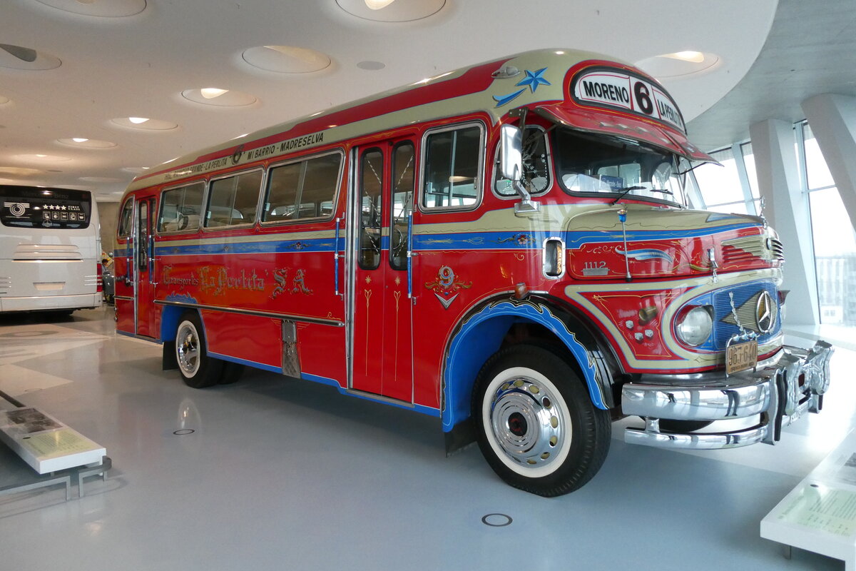 (282'947) - Aus Argentinien: La Perlita, Buenos Aires - Nr. 9/963-640 - Mercedes am 11. Dezember 2025 in Stuttgart, Mercedes-Benz Museum 
