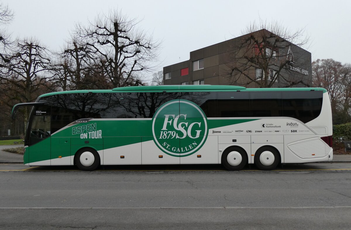 (283'129) - FC St. Gallen, St. Gallen - SG 173'480 - Setra am 13. Dezember 2025 in Thun, Hotel Seepark