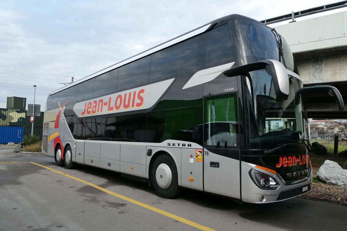 (283'358) - Jean-Louis, F�tigny - Nr. 76/FR 300'467 - Setra am 20. Dezember 2025 in Kerzers, Interbus