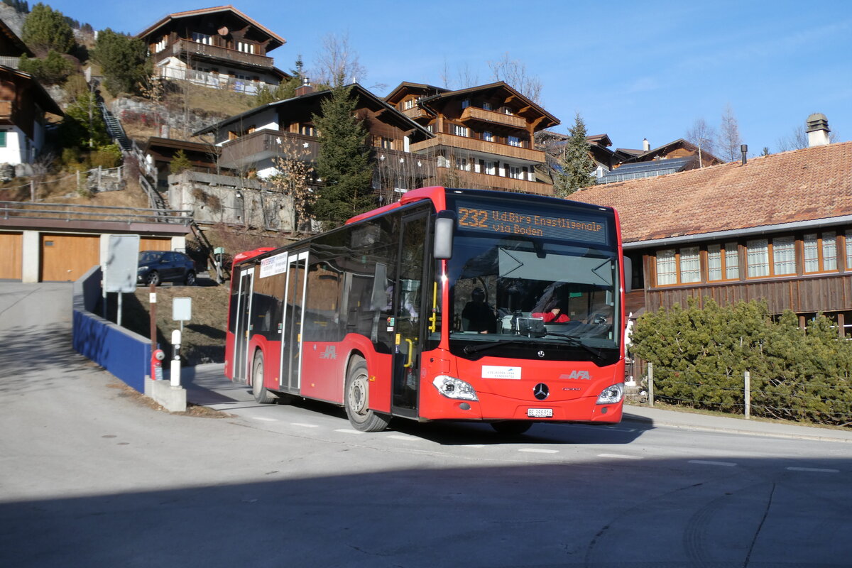 (283'625) - AFA Adelboden - Nr. 90/BE 398'916 - Mercedes am 1. Januar 2026 in Adelboden, Mineralquelle