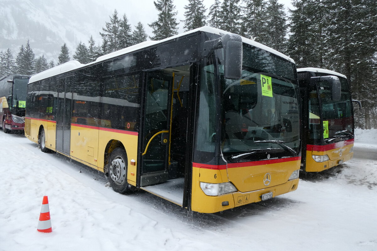 (283'924) - Engeloch, Riggisberg - Nr. 6/BE 737'965/PID 4846 - Mercedes am 10. Januar 2026 in Adelboden, Unter dem Birg