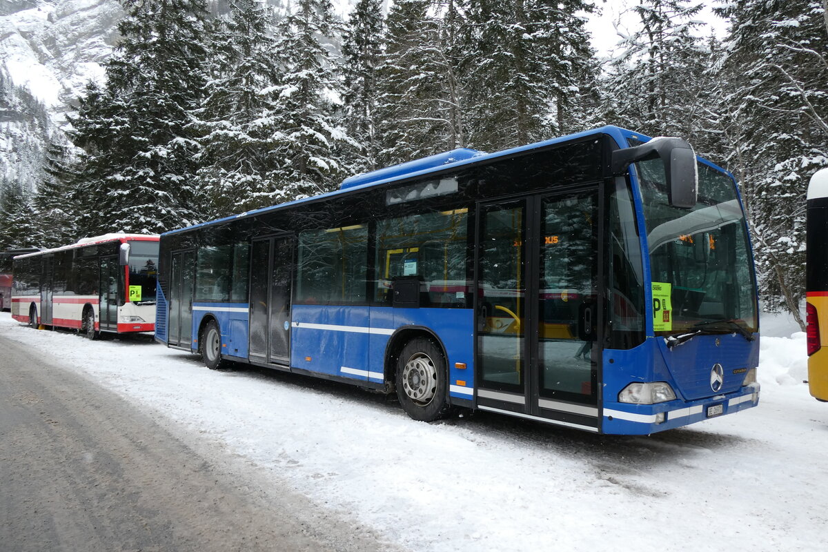 (283'955) - Tritten, Zweisimmen - BE 26'971 - Mercedees (ex AFA Adelboden Nr. 94) am 10. Januar 2026 in Adelboden, Unter dem Birg