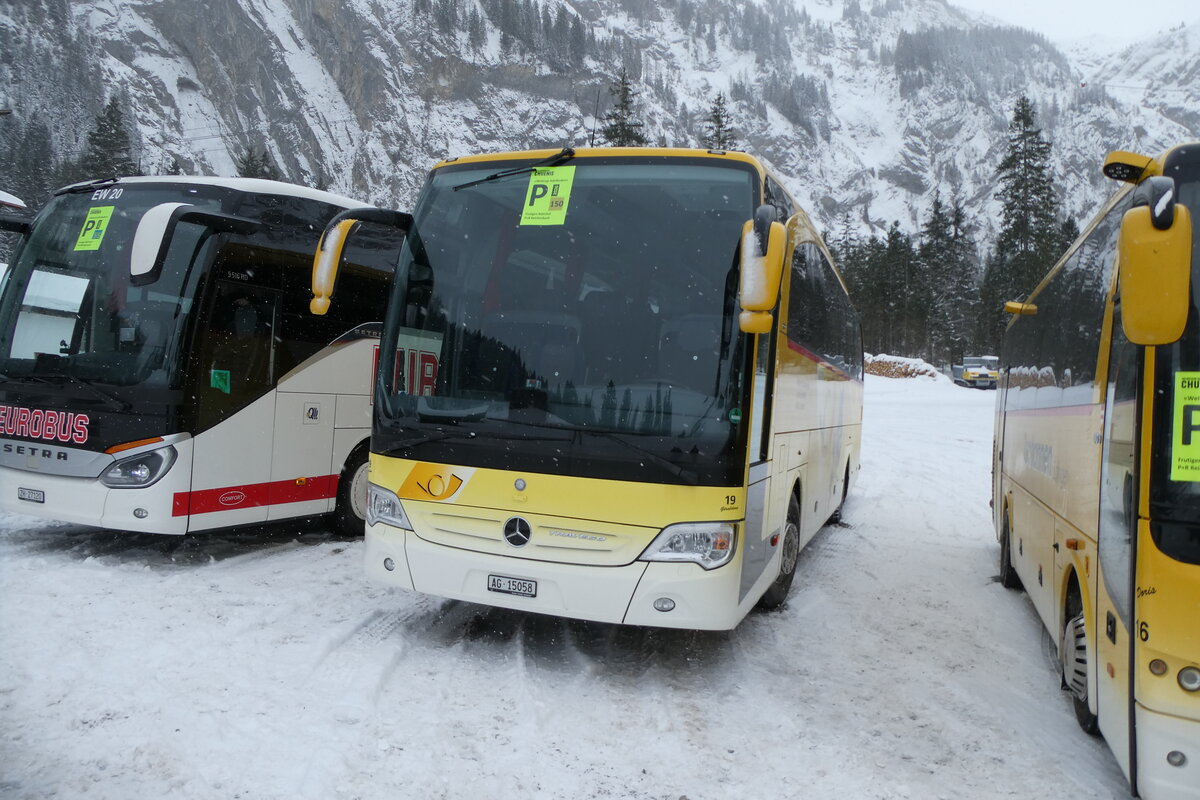 (283'975) - Tschannen, Zofingen - Nr. 19/AG 15'058 - Mercedes am 10. Januar 2026 in Adelboden, Unter dem Birg