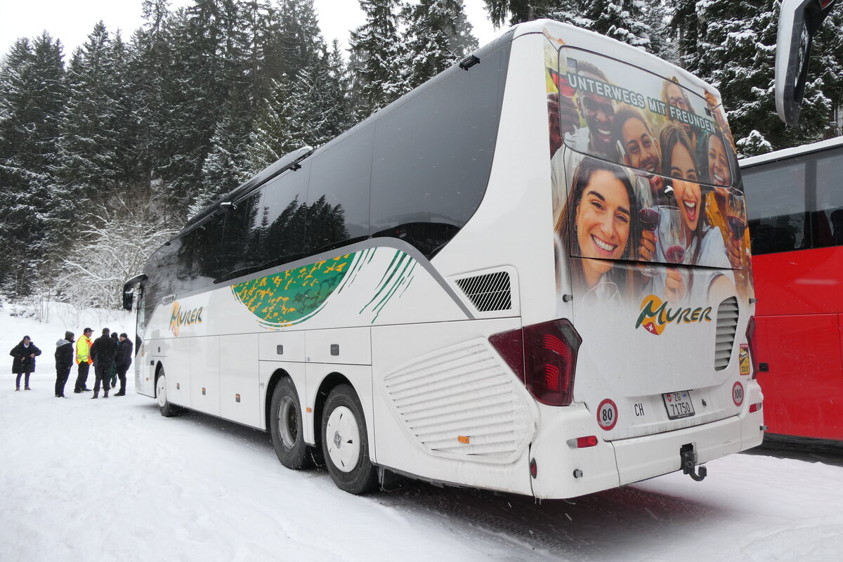 (284'065) - Murer, Baar - ZG 71'750 - Setra am 10. Januar 2026 in Adelboden, ASB