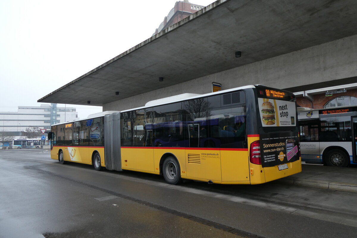(284'199) - Eurobus, Arbon - Nr. 11/TG 159'872/PID 5329 - Mercedes am 16. Januar 2026 in Arbon, Bushof