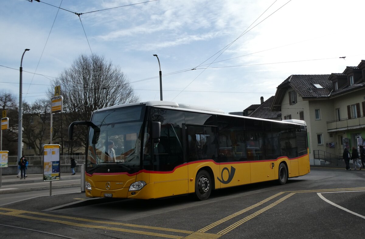 (284'305) - PostAuto Bern - BE 734'536/PID 11'404 - Mercedes (ex BE 610'540) am 22. Januar 2026 beim Bahnhof Worb Dorf