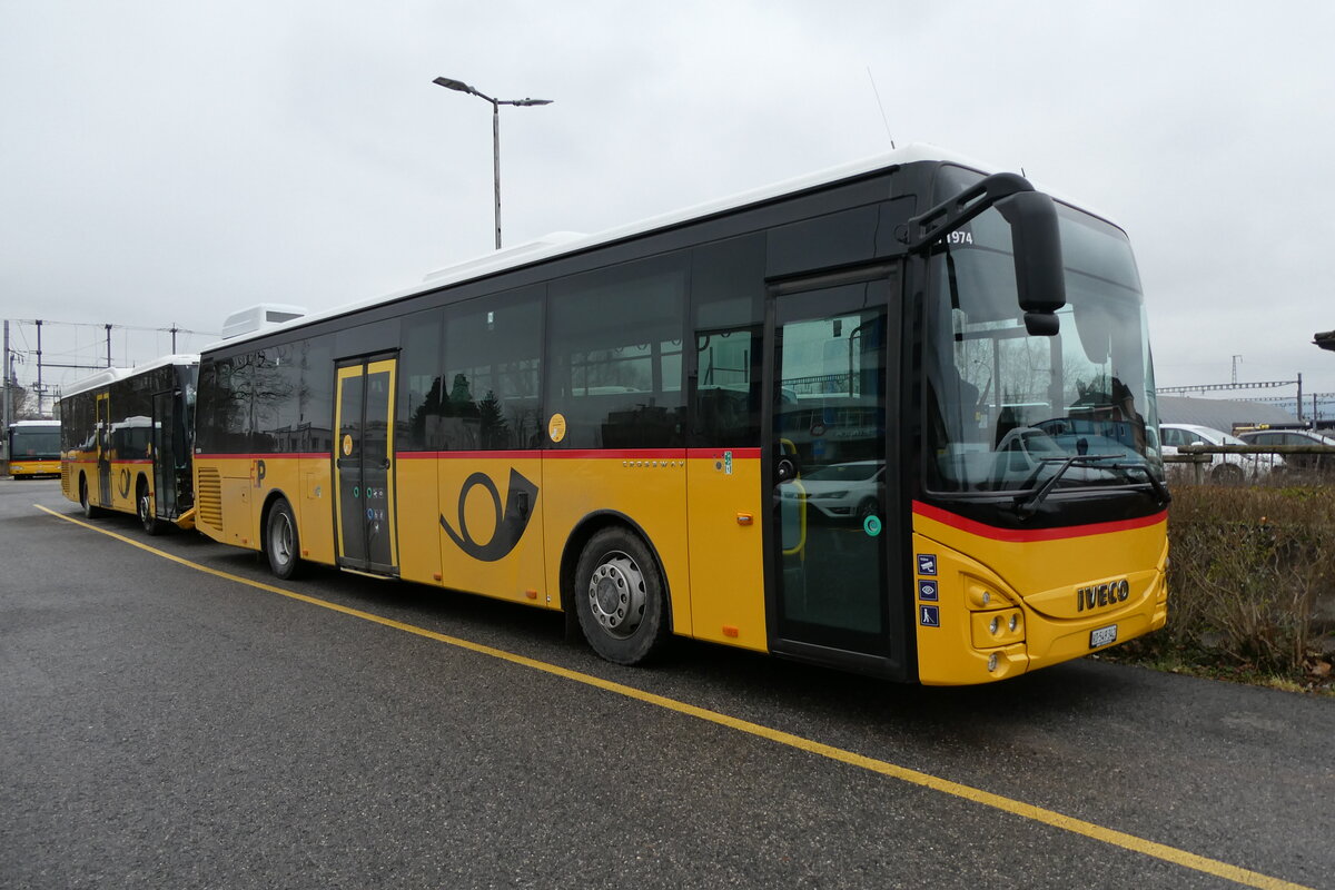 (284'501) - CarPostal Ouest  VD 549'342/PID 11'974 - Iveco am 31. Januar 2026 in Yverdon, Garage