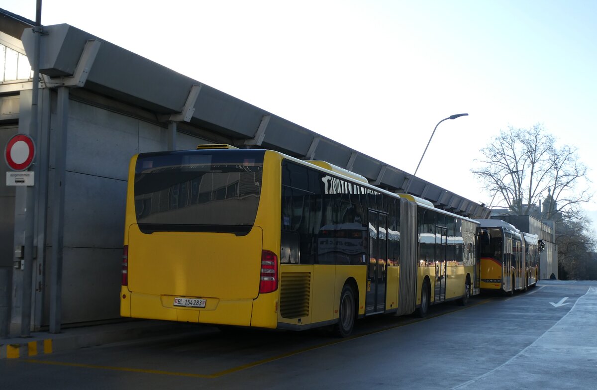 (284'617) - PostAuto Nordschweiz - BL 154'283/PID 12'419 - Mercedes (ex AAGL Liestal Nr. 98) am 5. Februar 2026 in Bern, Postautostation