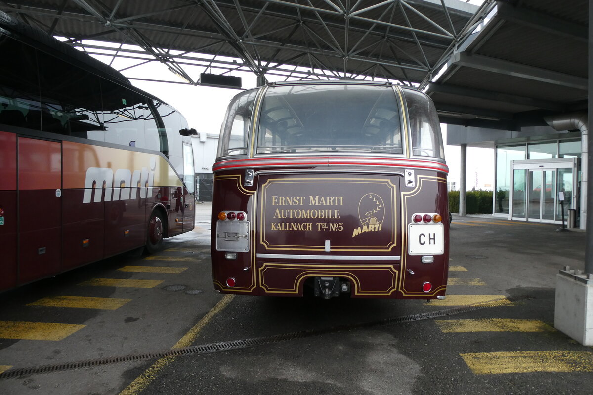 (284'730) - Marti, Kallnach - Nr. 40 - Saurer/Lauber am 7. Februar 2026 in Kallnach, Car-Terminal