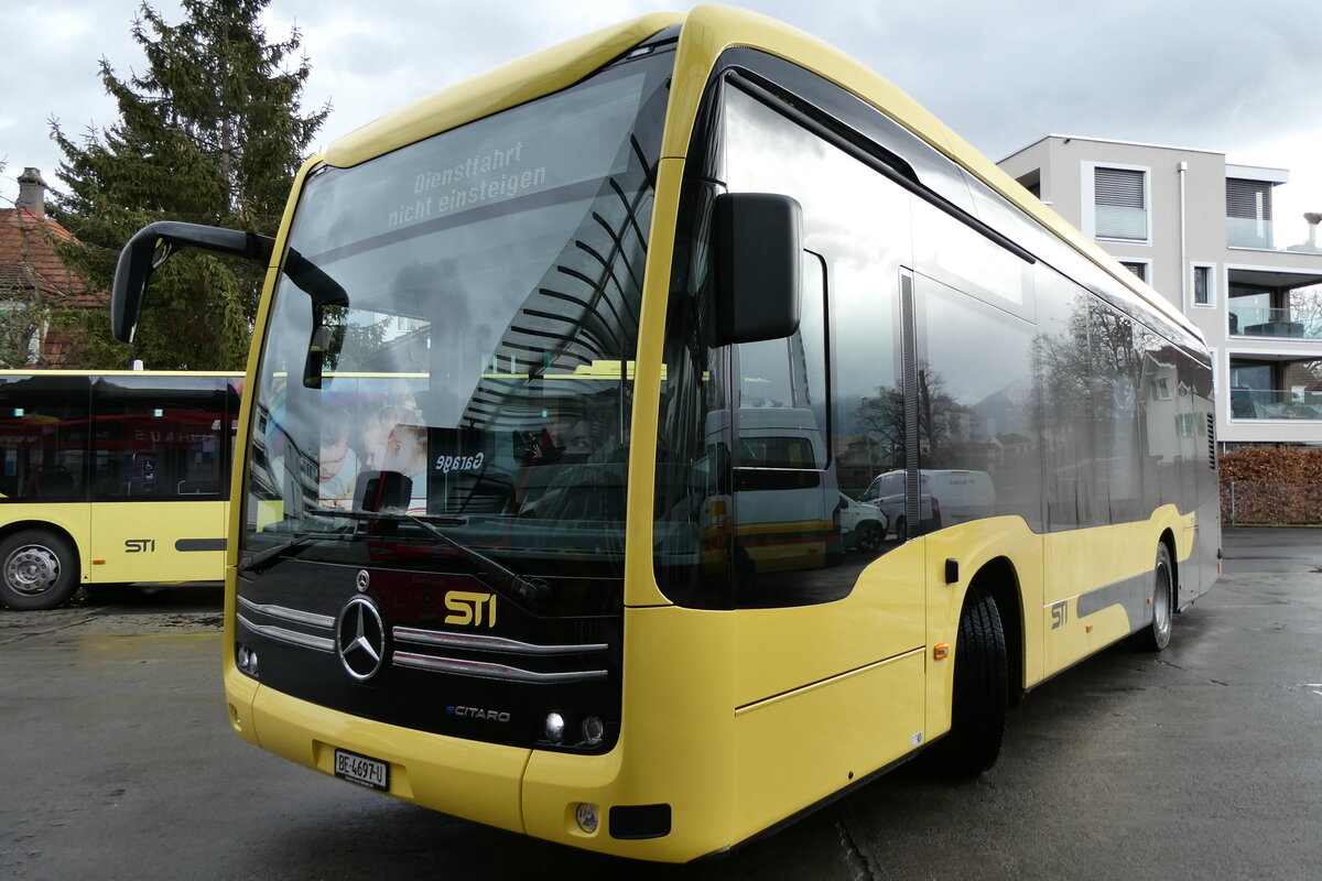 (284'836) - STI Thun - (146'996) - eMercedes am 12. Februar 2026 in Thun, Garage