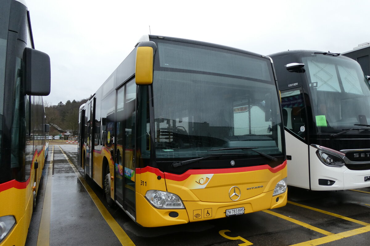 (284'971) - ASN Stadel - Nr. 311/ZH 783'895/PID 10'304 - Mercedes am 21. Februar 2026 in Winterthur, Daimler Buses