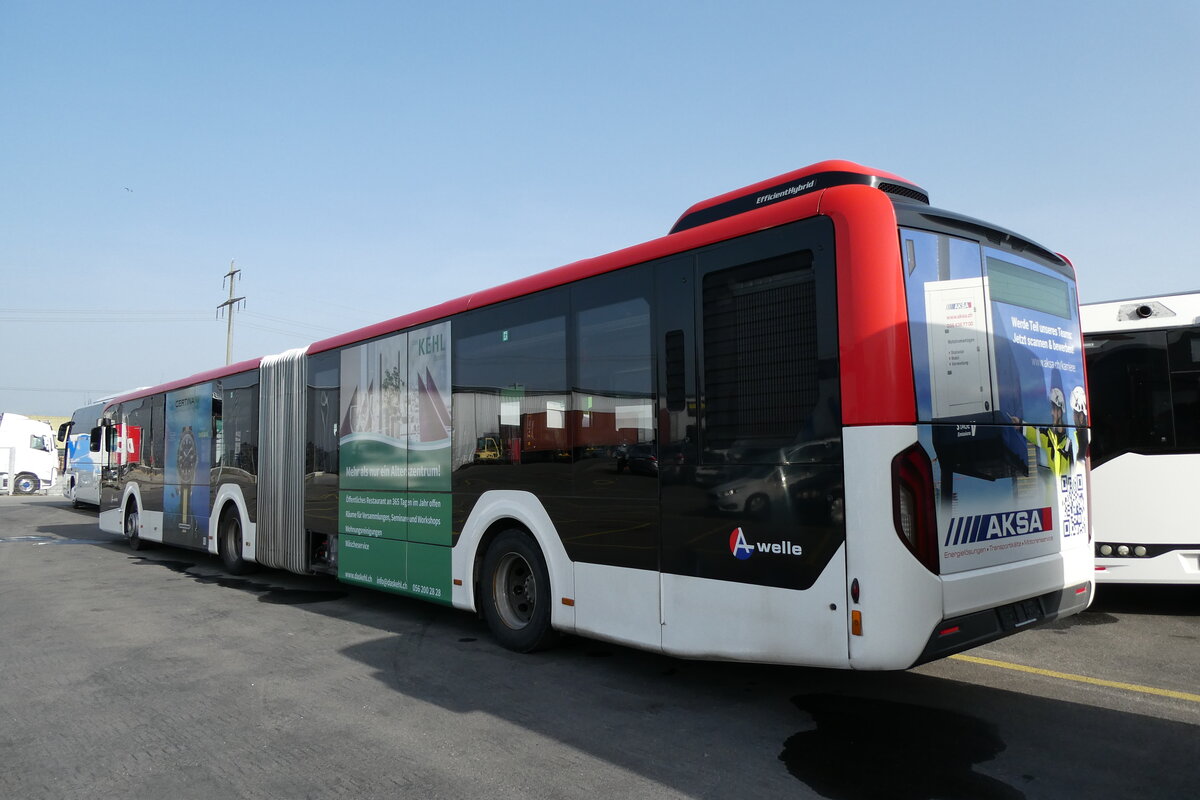 (285'279) - RVBW Wettingen - Nr. 177 - MAN (ex AHW Horgen Nr. 613) am 7. M�rz 2026 in Kerzers, Interbus