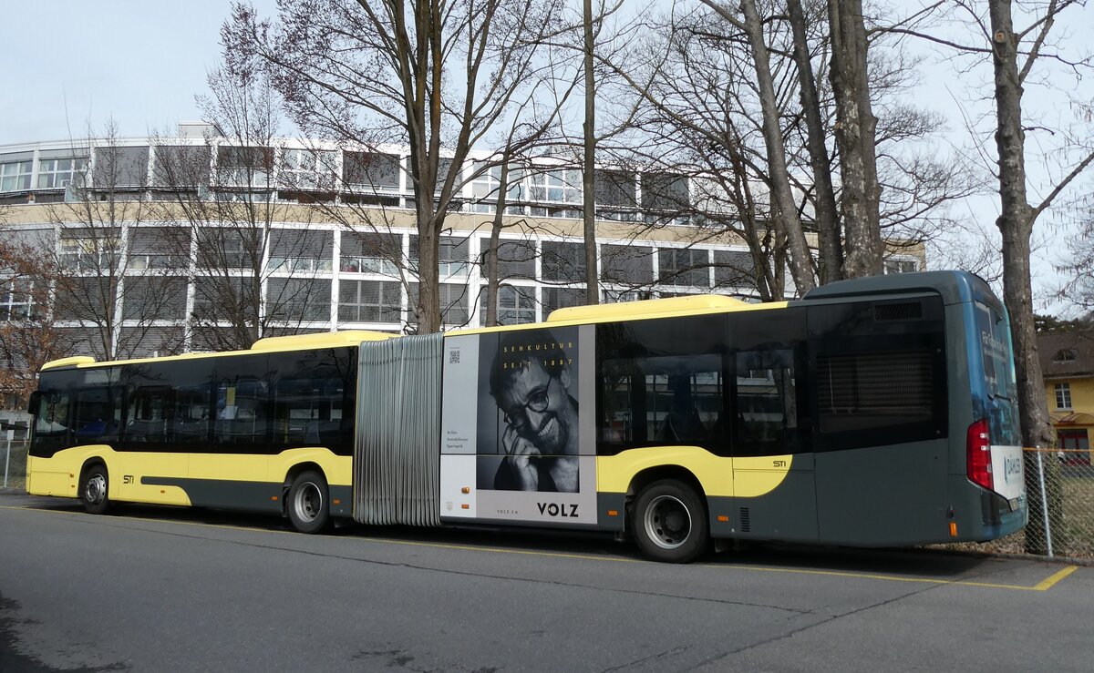 (285'335) - STI Thun - Nr. 163/BE 752'163 - Mercedes am 11- M�rz 2026 bei der Schiffl�ndte Thun