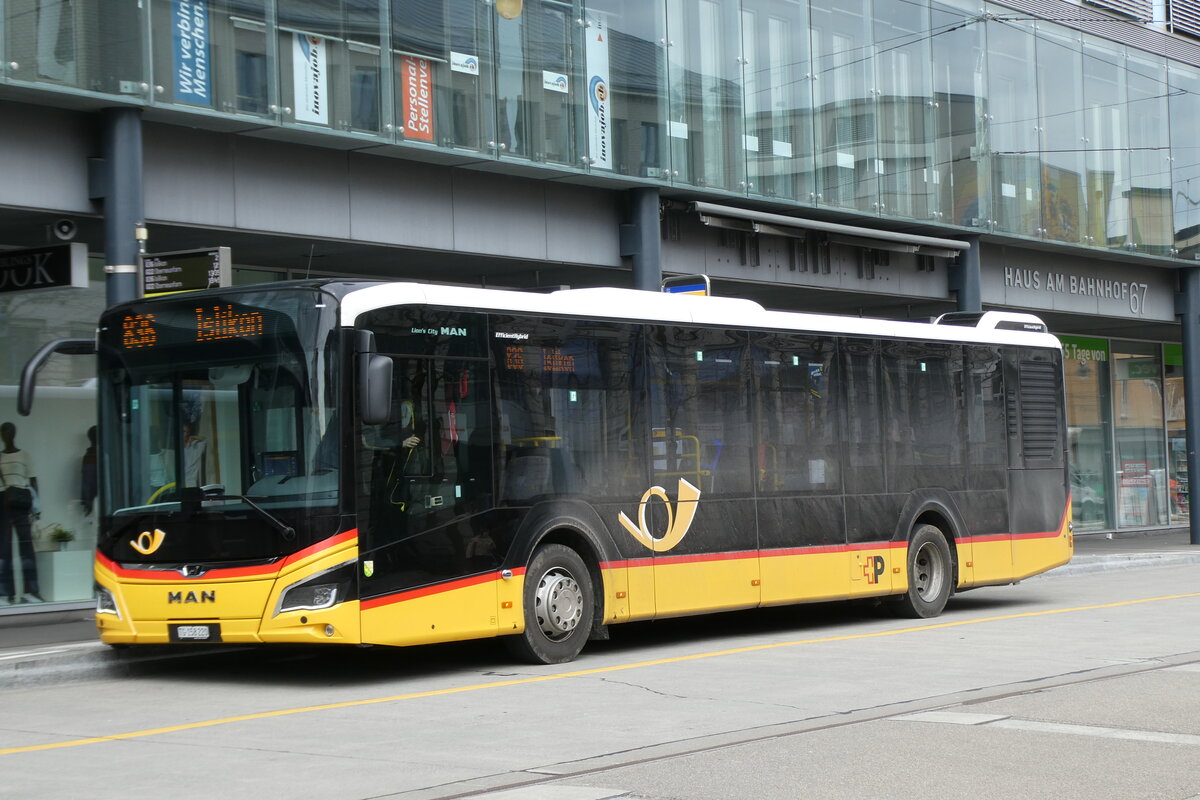 (285'464) - PostAuto Ostschweiz - TG 158'220/PID 11'925 - MAN am 17. M�rz 2026 beim Bahnhof Frauenfeld