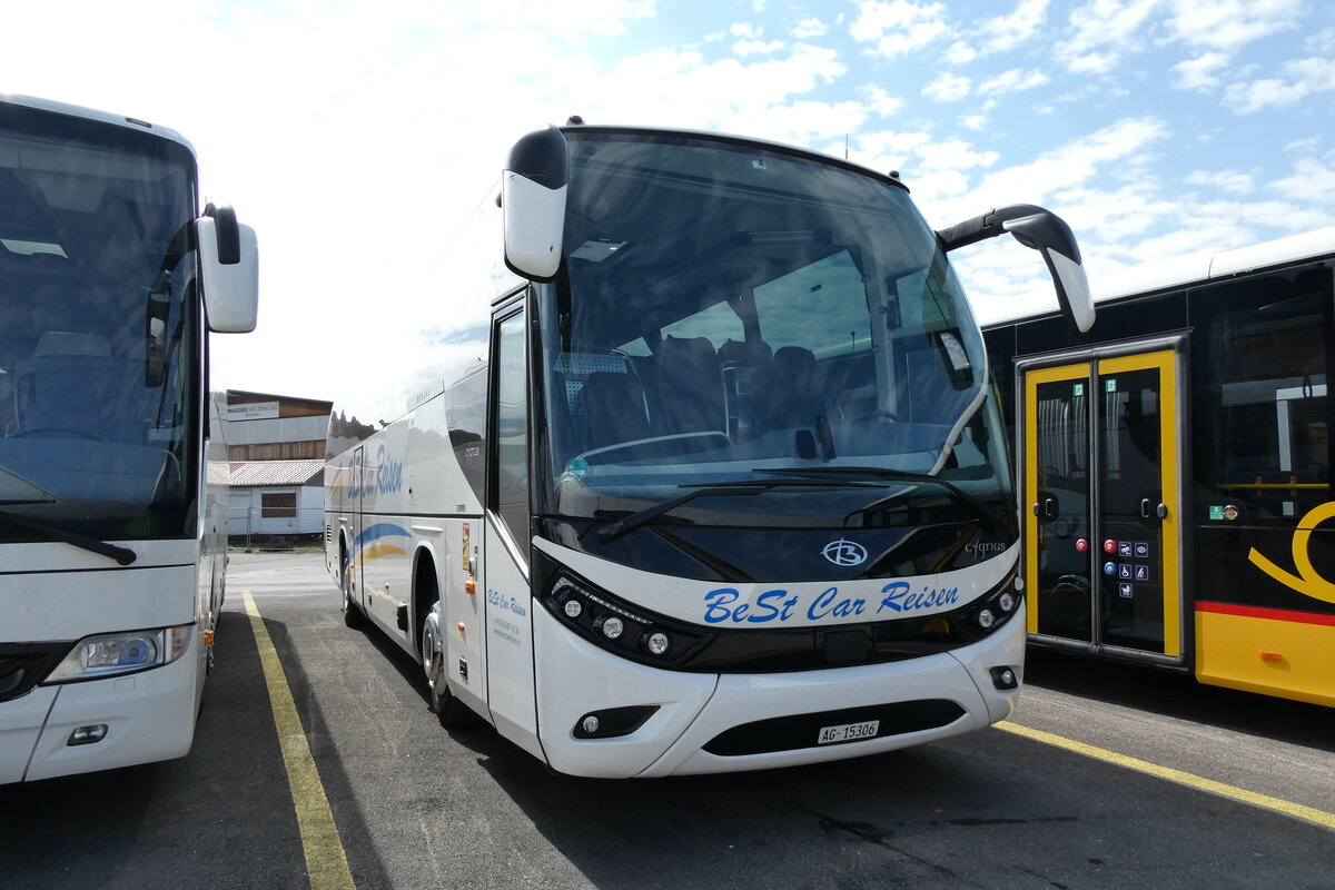 (285'646) - BeSt Car, Rupperswil - AG 15'306 - Scania/Beulas am 21. M�rz 2026 in Kerzers, Interbus