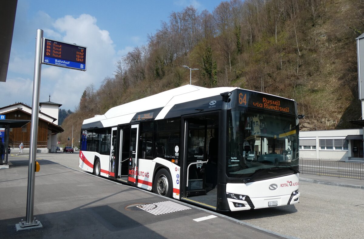 (285'680) - ARAG Ruswil - Nr. 57/LU 15'534 - eSolaris am 23. M�rz 2026 beim Bahnhof Wolhusen