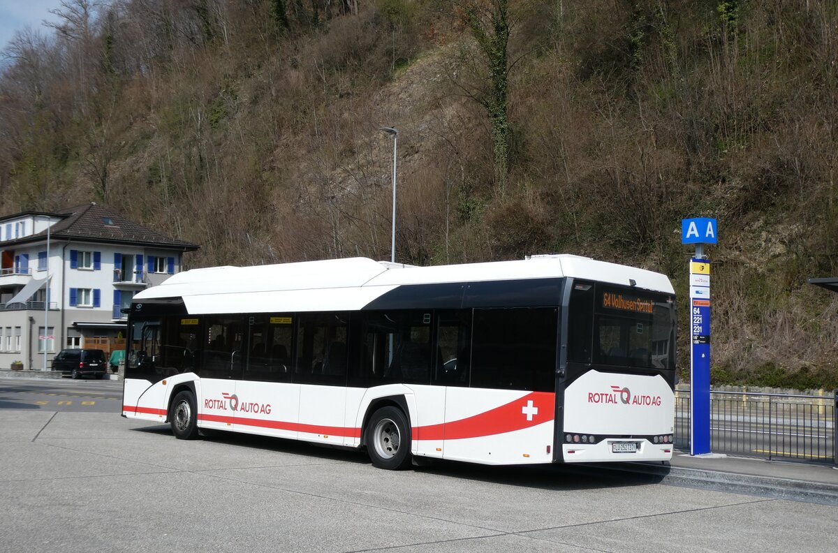 (285'681) - ARAG Ruswil - Nr. 56/LU 252'737 - eSolaris am 23. M�rz 2026 beim Bahnhof Wolhusen