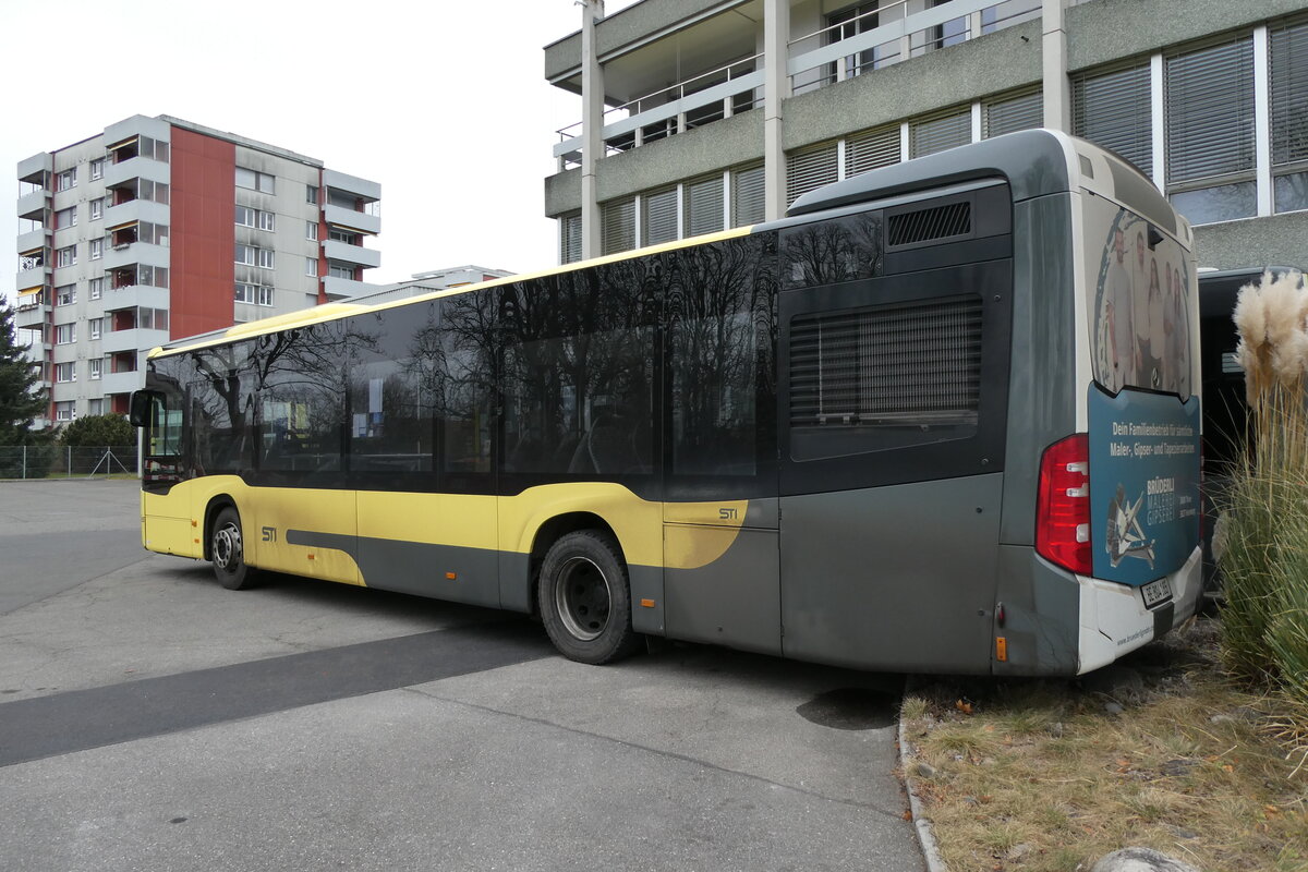 (384'532) - STI Thun - Nr. 185/BE 804'185 - Mercedes am 28. Dezember 2025 in Thun, Garage
