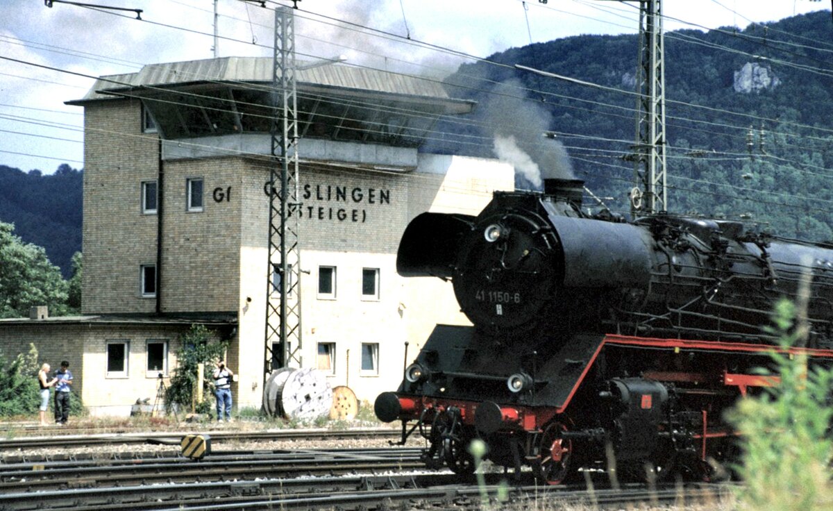 41 1150-6 in Geislingen/Steige am 01.07.2000.