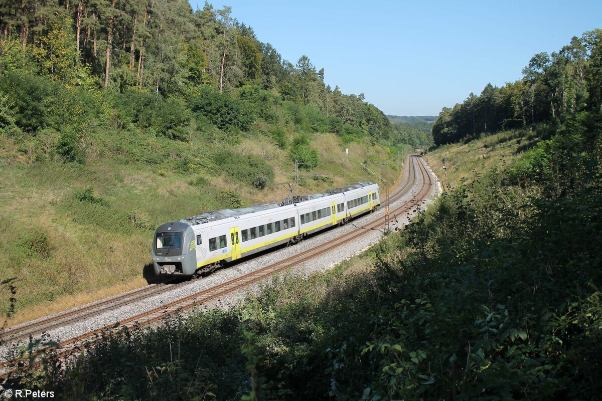 440 414 als RB 51 84334 Plattling - Neumarkt/Oberpfalz bei Sinngrün. 25.09.21