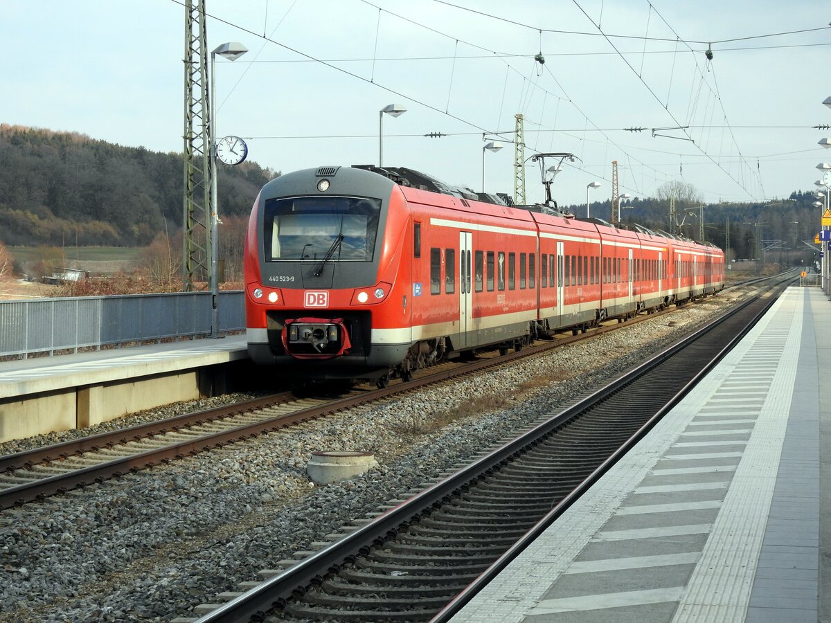 440 523-9 in Jettingen am 22.02.2019.