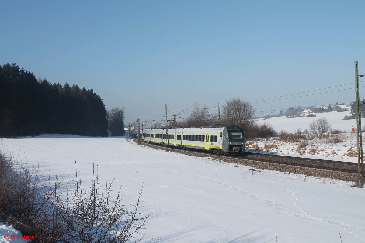 440 606  Günzburg  als ag84193 Neumarkt(Oberpfalz) - Plattling bei Sinsgrün