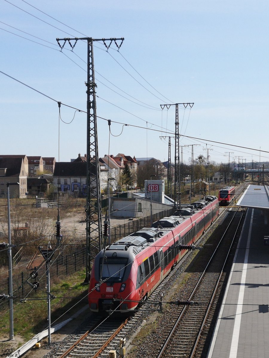 442 342 (Talent 2) in Neubrandenburg.