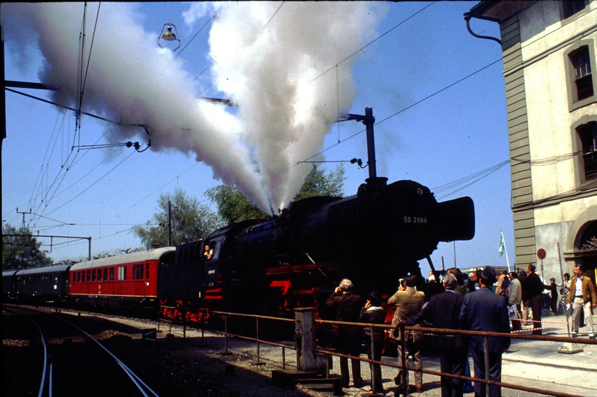 50 2988 in Rorschach bei der Imaro am 1.Mai 1980.