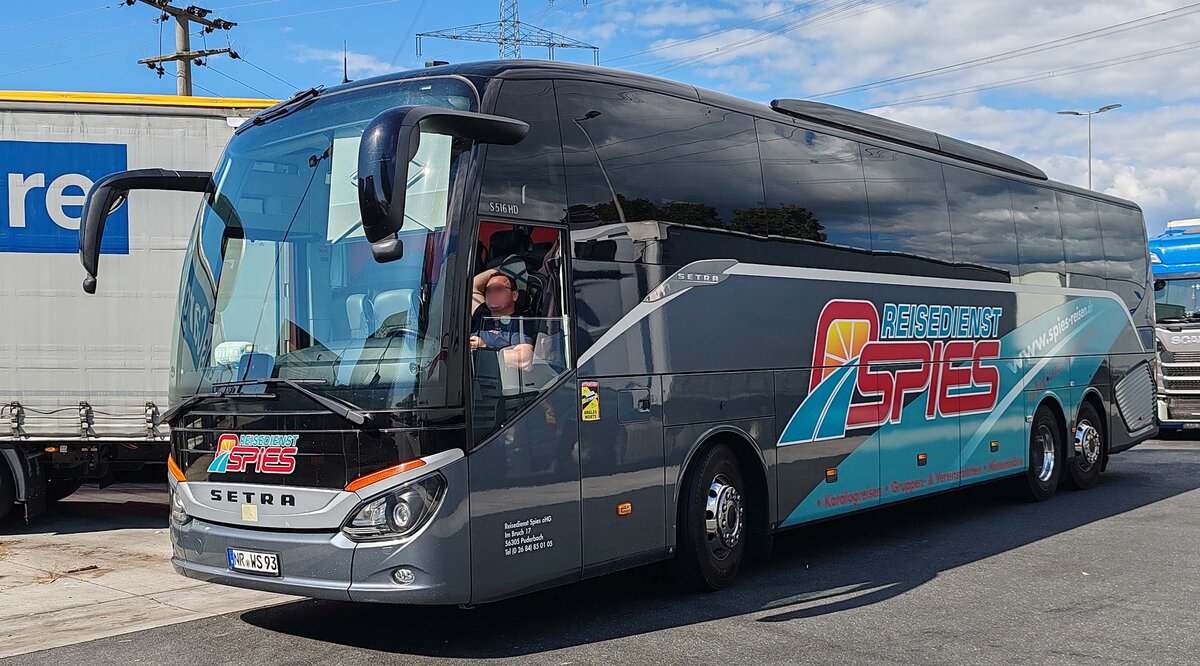 500er Setra vom Reisedienst SPIES aus Puderbach