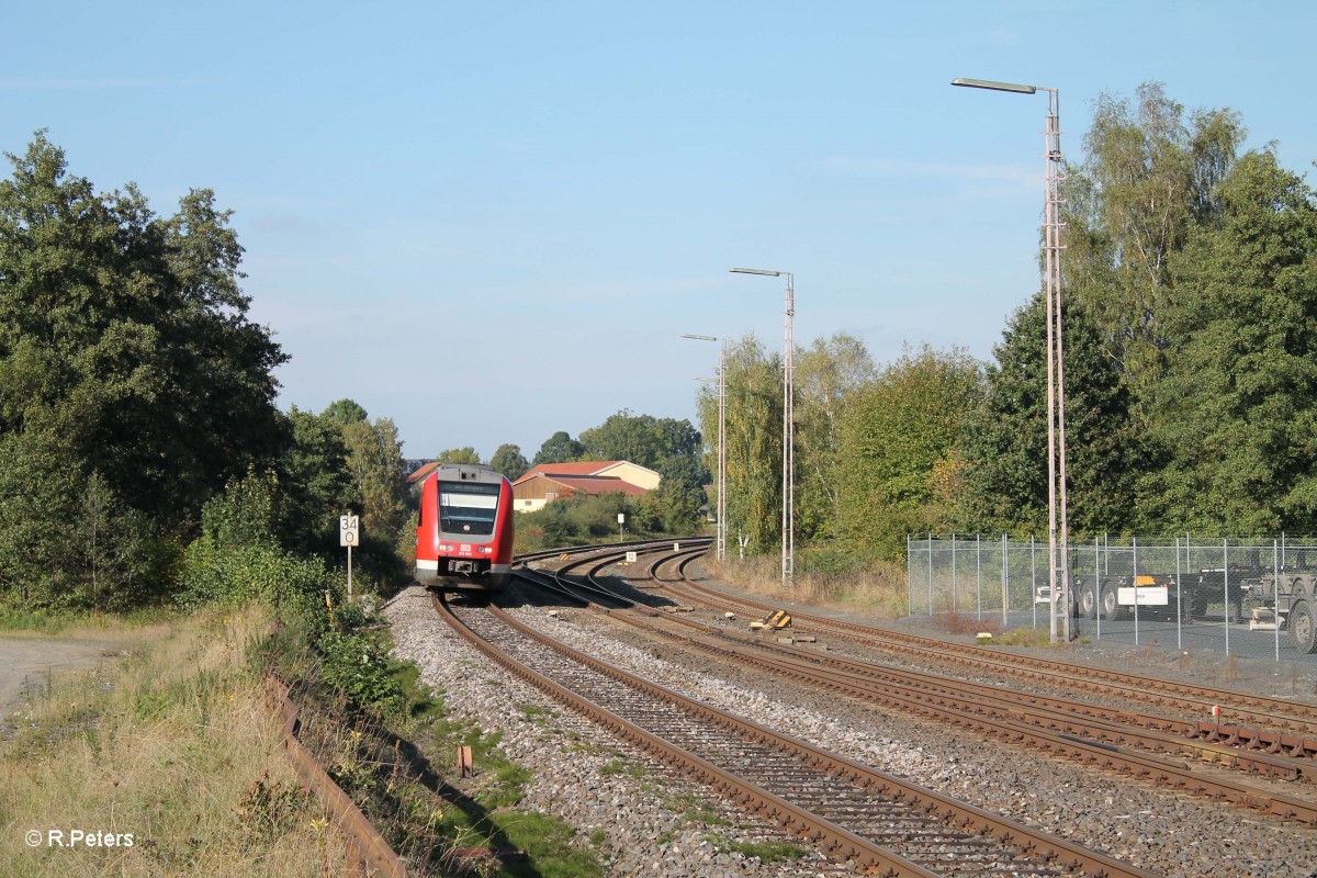 612 985 mit FSXnach N�rnberg in Wiesau 24.09.13