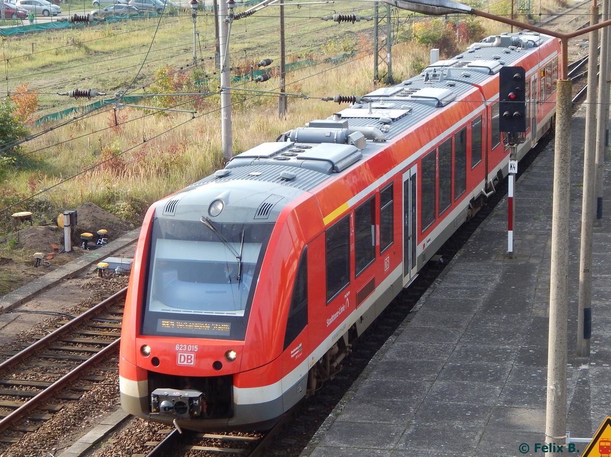 623 015 in Neubrandenburg.