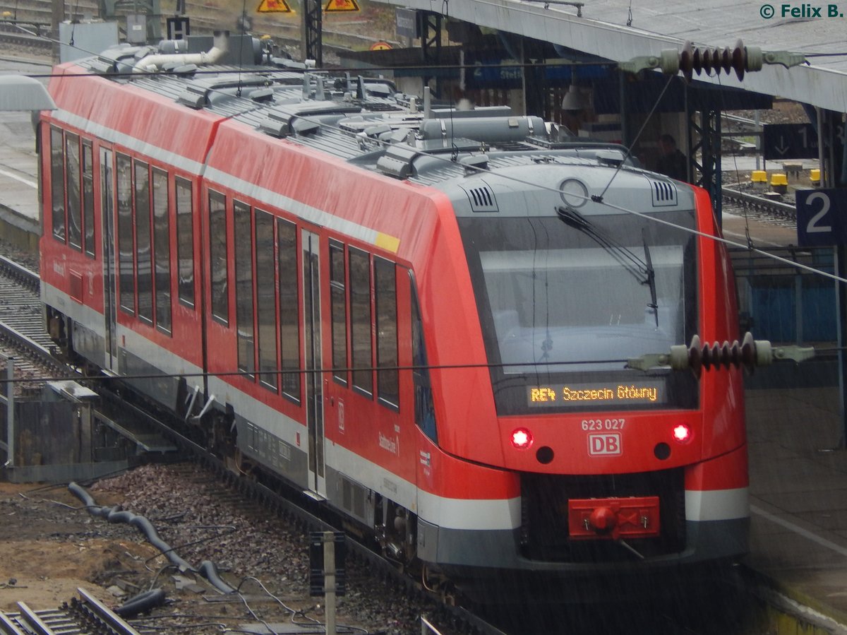 623 027 in Neubrandenburg.