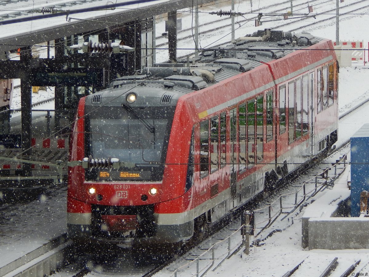 623 031 in Neubrandenburg.